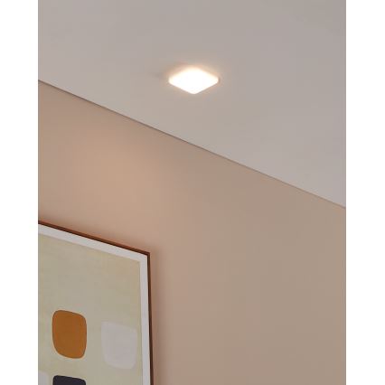 Eglo - Κρεμαστό φωτιστικό οροφής μπάνιου LED LED/4,5W/230V 7,5x7,5 cm IP65