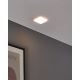 Eglo - Κρεμαστό φωτιστικό οροφής μπάνιου LED LED/5,5W/230V 10x10 cm IP65