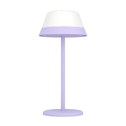 Eglo - LED RGBW Dimming αφής Εξωτερικού χώρου φωτιστικό 2σε1 LED/1,5W/5V 2600 mAh IP54 μωβ