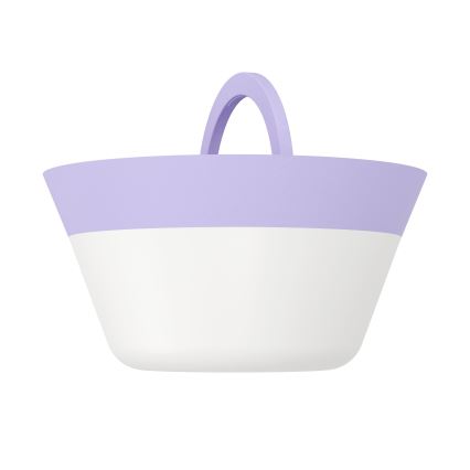 Eglo - LED RGBW Dimming αφής Εξωτερικού χώρου φωτιστικό 2σε1 LED/1,5W/5V 2600 mAh IP54 μωβ