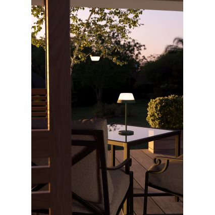 Eglo - LED RGBW Dimmable φωτιστικό αφής εξωτερικού χώρου 2in1 LED/1,5W/5V 2600 mAh IP54 πράσινο