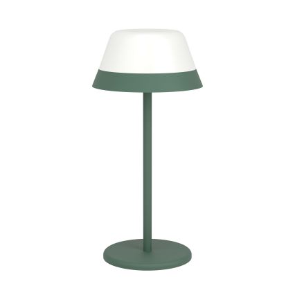 Eglo - LED RGBW Dimmable φωτιστικό αφής εξωτερικού χώρου 2in1 LED/1,5W/5V 2600 mAh IP54 πράσινο