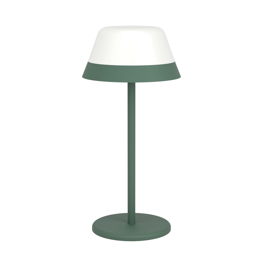 Eglo - LED RGBW Dimmable φωτιστικό αφής εξωτερικού χώρου 2in1 LED/1,5W/5V 2600 mAh IP54 πράσινο