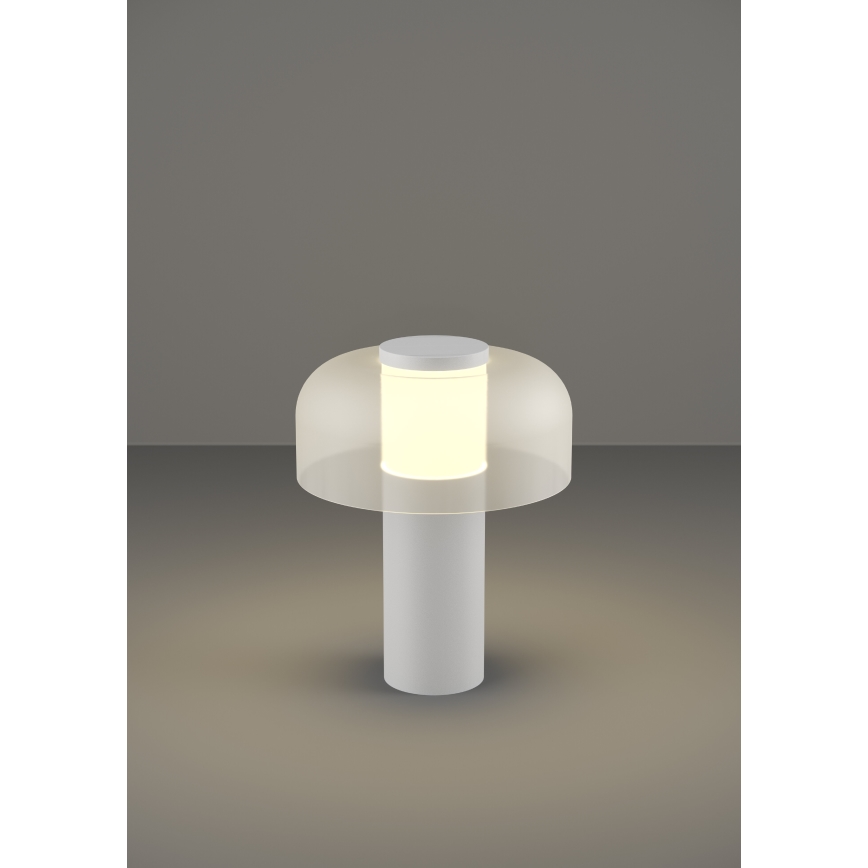 Eglo - LED Dimmable φωτιστικό αφής εξωτερικού χώρου LED/2,25W/5V 2400-4000K 5200 mAh IP44 λευκό