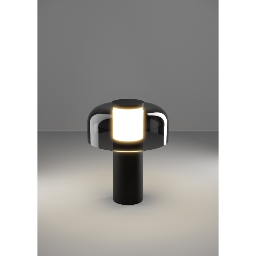 Eglo - LED Dimmable φωτιστικό αφής εξωτερικού χώρου LED/2,25W/5V 2400-4000K 5200 mAh IP44 μαύρο
