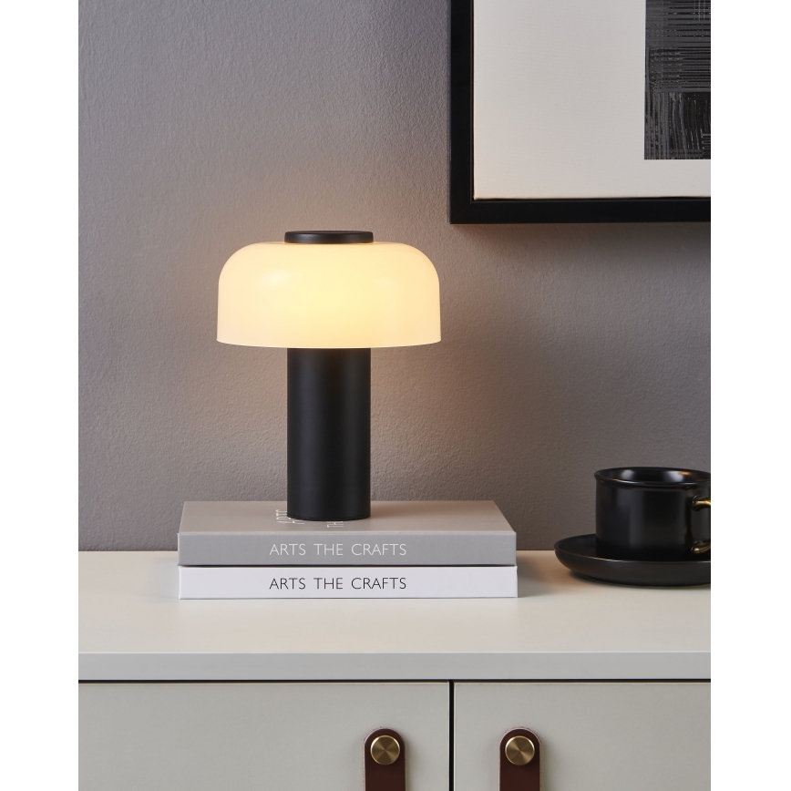 Eglo - LED Dimmable φωτιστικό αφής εξωτερικού χώρου LED/2,25W/5V 2400-4000K 5200 mAh IP44 μαύρο/λευκό