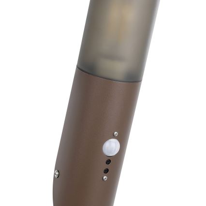 Eglo - Εξωτερικό επιτοίχιο φωτιστικό με αισθητήρα 1xE27/15W/230V IP44