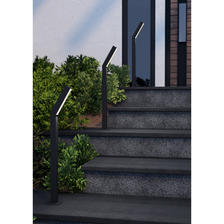 Eglo - Εξωτερικό φωτιστικό LED 2xLED/4,5W/230V IP44 μαύρο