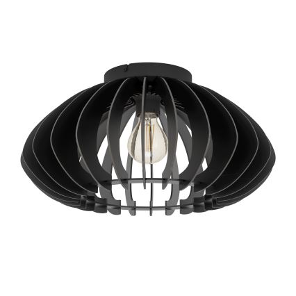 Eglo - Φωτιστικό οροφής 1xE27/40W/230V διάμετρος 45 cm μαύρο