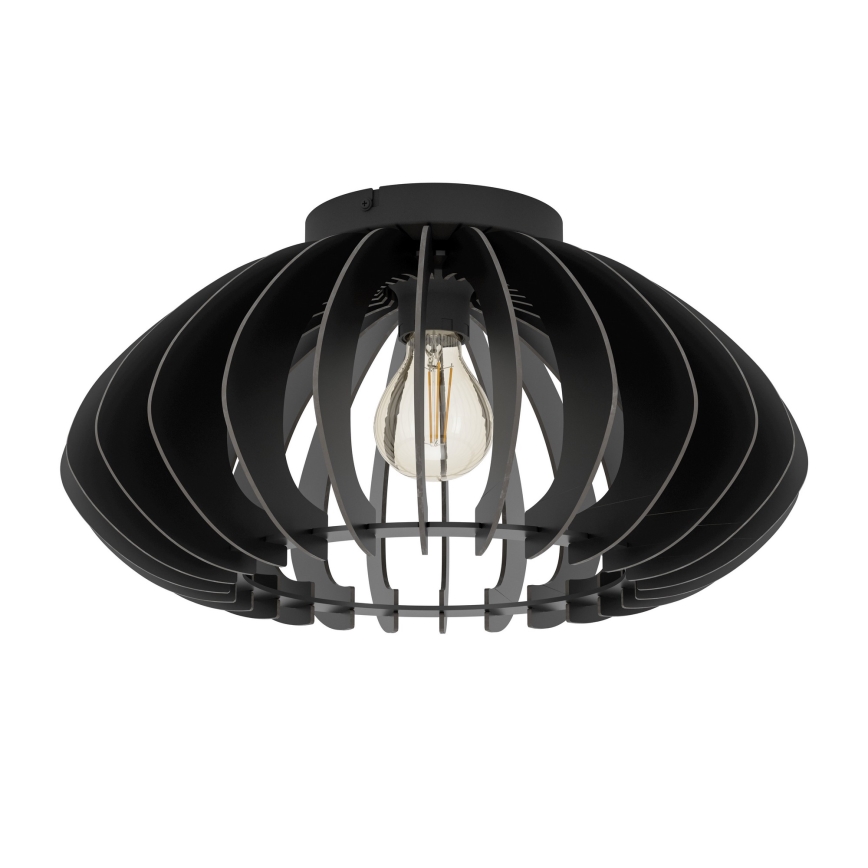 Eglo - Φωτιστικό οροφής 1xE27/40W/230V διάμετρος 45 cm μαύρο