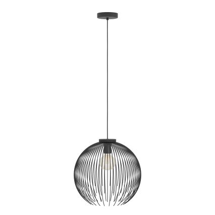 Eglo - Κρεμαστό φωτιστικό οροφής 1xE27/40W/230V μαύρο