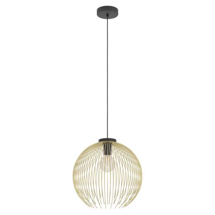 Eglo - Κρεμαστό φωτιστικό οροφής 1xE27/40W/230V χρυσό