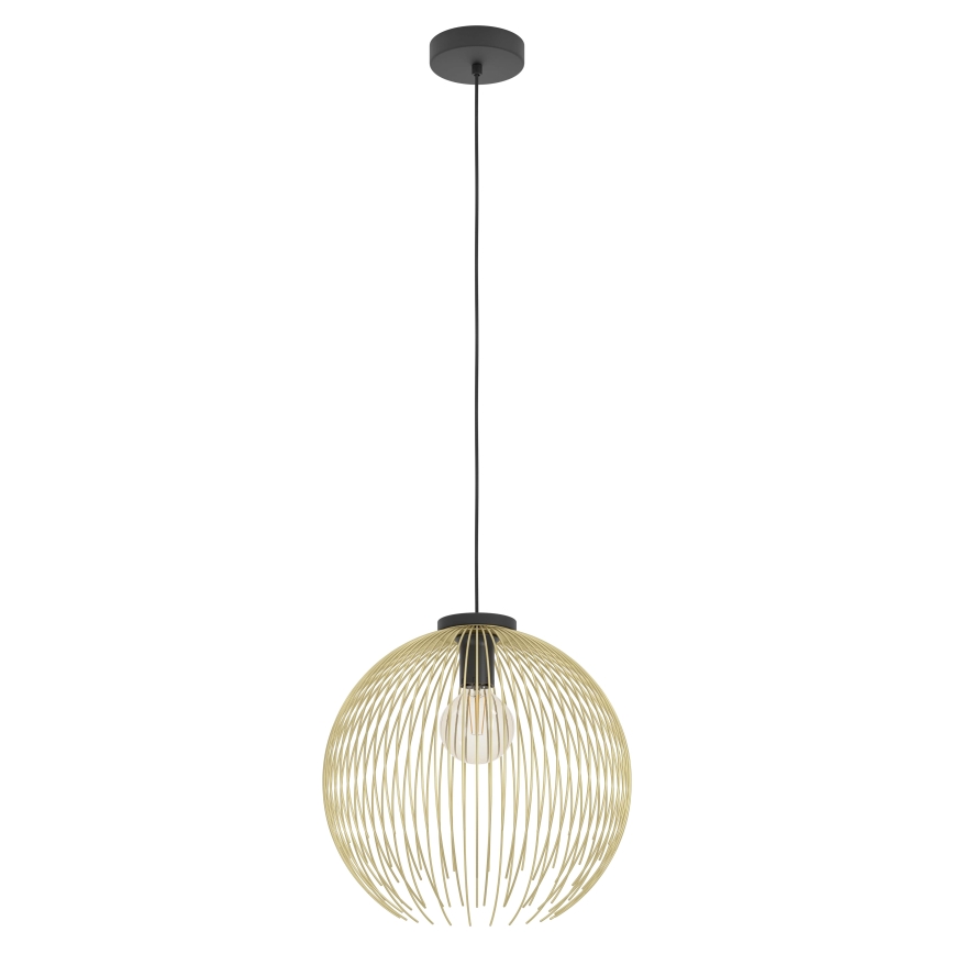 Eglo - Κρεμαστό φωτιστικό οροφής 1xE27/40W/230V χρυσό
