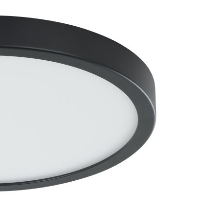 Eglo - Φωτιστικό οροφής LED με αισθητήρα LED/20,5W/230V 3000K μαύρο