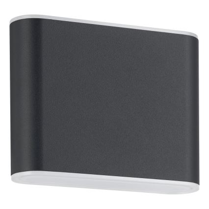 Eglo - Επιτοίχιο φωτιστικό εξωτερικού χώρου LED 2xLED/2,9W/230V 3000K/4000K/6500K IP65