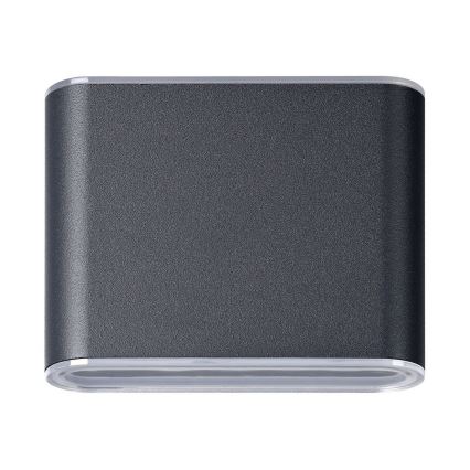 Eglo - Επιτοίχιο φωτιστικό εξωτερικού χώρου LED 2xLED/2,9W/230V 3000K/4000K/6500K IP65