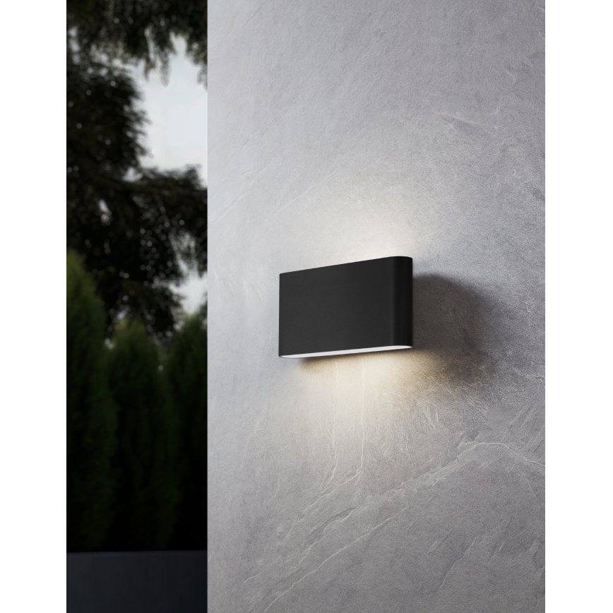Eglo - Επιτοίχιο φωτιστικό εξωτερικού χώρου LED 2xLED/5,8W/230V IP65