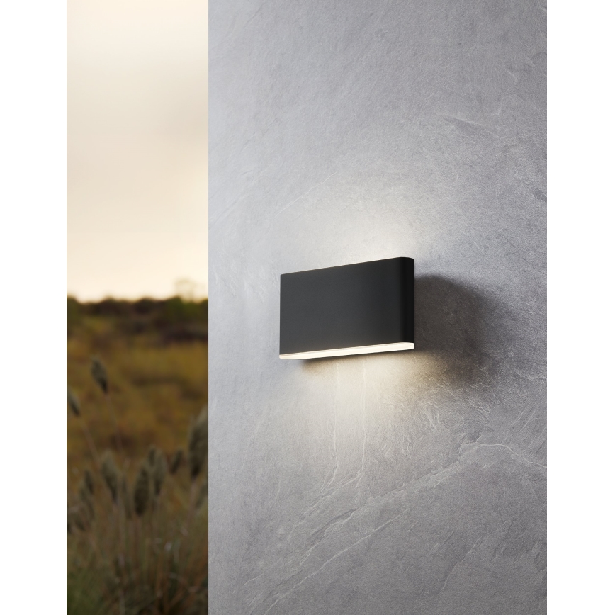 Eglo - Επιτοίχιο φωτιστικό εξωτερικού χώρου LED 2xLED/5,8W/230V IP65