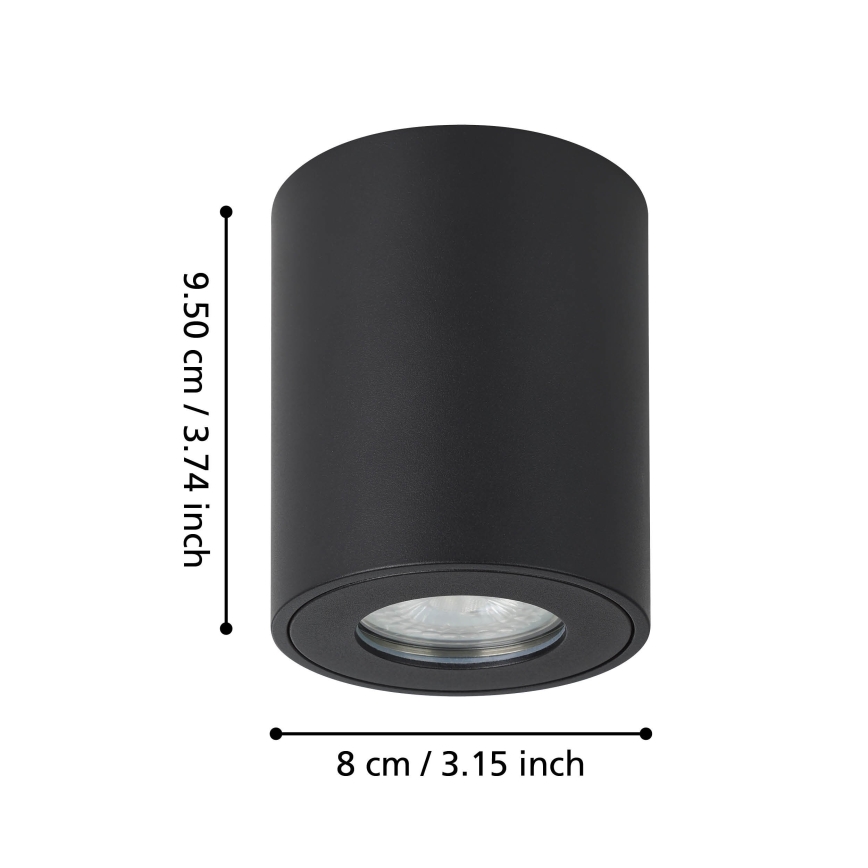 Eglo - Φωτιστικό σποτ εξωτερικού χώρου 1xGU10/5W/230V διάμετρος 8 cm IP44
