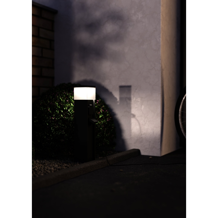 Eglo - Εξωτερικό φωτιστικό με 2 βάσεις λαμπτήρα, 1xE27/25W/230V, IP54, ανθρακί