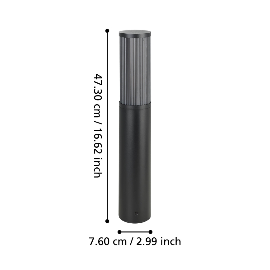 Eglo - Λάμπα εξωτερικού χώρου 1xE27/15W/230V 46,5 cm IP54