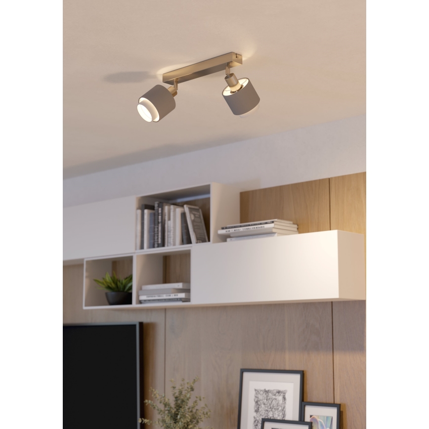 Eglo - Φωτιστικό σποτ 2xE14/7,5W/230V