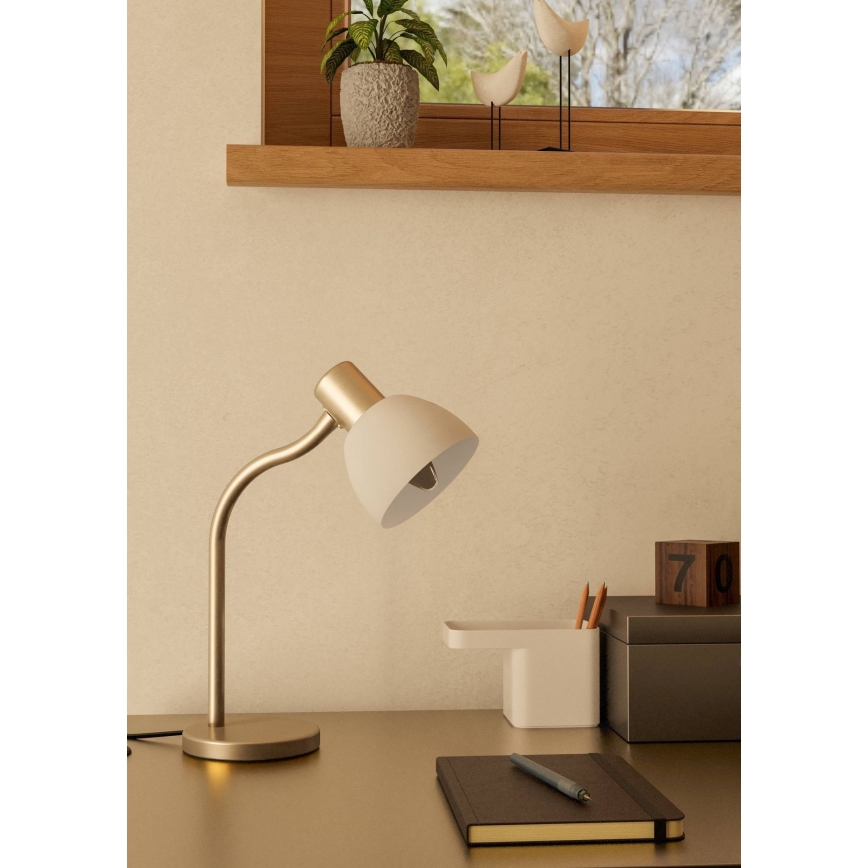 Eglo - Eπιτραπέζιο φωτιστικό 1xE14/25W/230V ματ χρώμιο