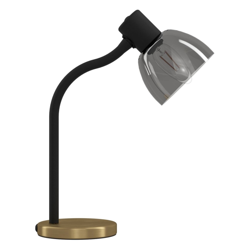 Eglo - Eπιτραπέζιο φωτιστικό 1xE14/25W/230V χρυσό/μαύρο