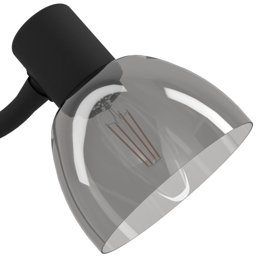 Eglo - Eπιτραπέζιο φωτιστικό 1xE14/25W/230V χρυσό/μαύρο