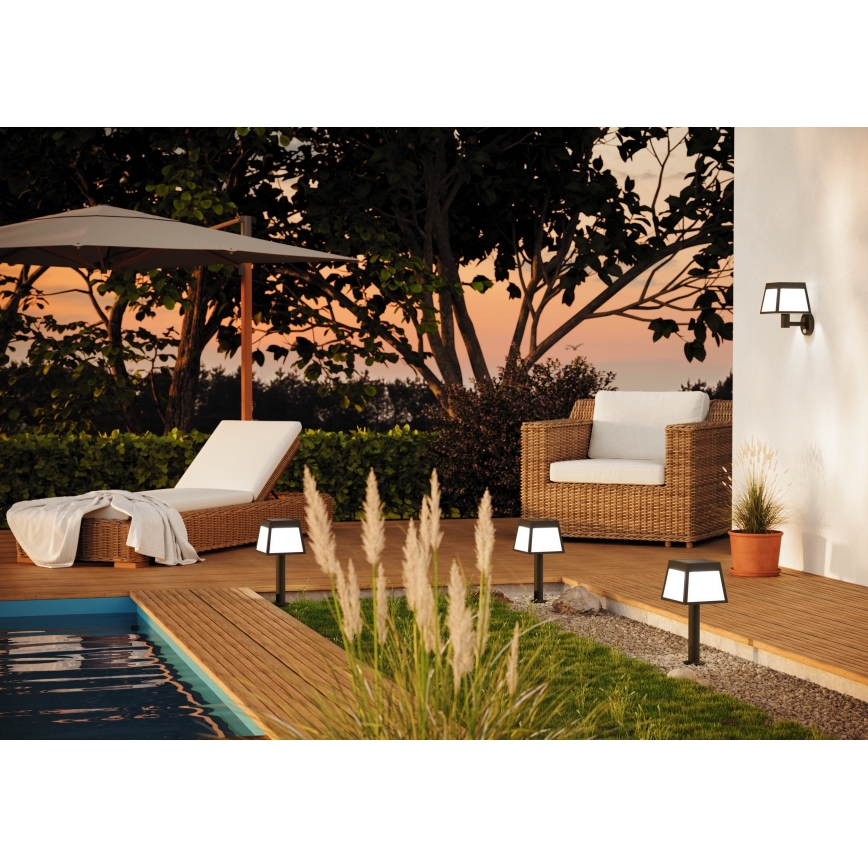 Eglo - Ηλιακό φωτιστικό LED με αισθητήρα LED/7,5W/3,7V 56cm IP44