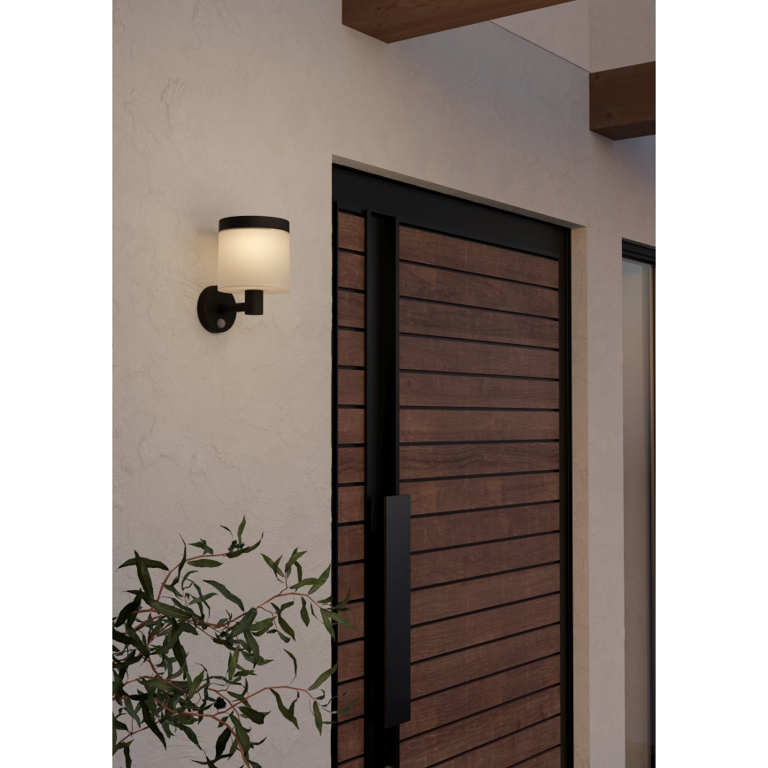 Eglo - Ηλιακό φωτιστικό τοίχου LED με αισθητήρα LED/7,5W/3,7V IP44