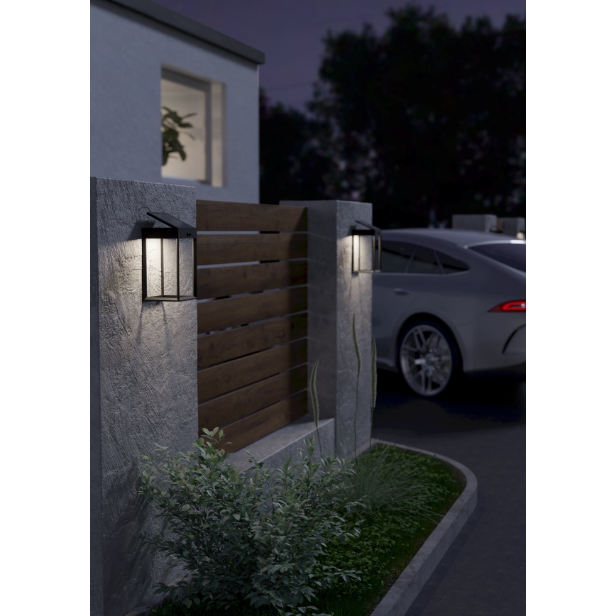 Eglo - Ηλιακό φωτιστικό τοίχου LED με αισθητήρα LED/6,5W/3,7V IP44