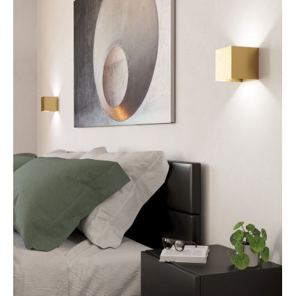 Eglo - Φωτιστικό τοίχου LED 2xLED/1,5W/230V 3000K χρυσό