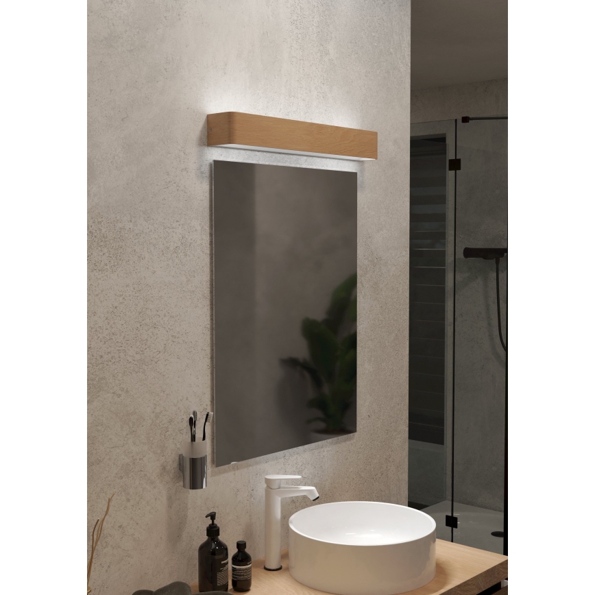 Eglo - Φωτιστικό τοίχου μπάνιου LED LED/26,5W/230V 3000K IP44 μπεζ