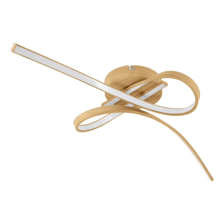 Eglo - LED Φωτιστικό οροφής LED/20,5W/230V καφέ