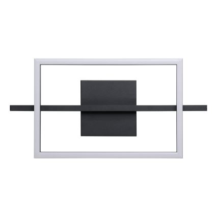 Eglo - LED RGBW Dimmable φωτιστικό οροφής LED/17W/230V 2700-6500K μαύρο + τηλεχειριστήριο