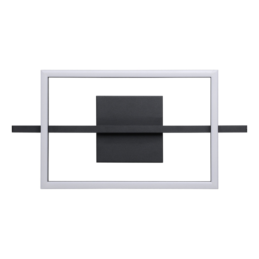 Eglo - LED RGBW Dimmable φωτιστικό οροφής LED/17W/230V 2700-6500K μαύρο + τηλεχειριστήριο