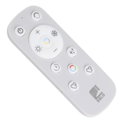 Eglo - ΣΕΤ 3xLED RGBW Χωνευτό φωτιστικό οροφής μπάνιου dimmimg 3xLED/3,8W/230V 2700-6500K IP44 + τηλεχειριστήριο