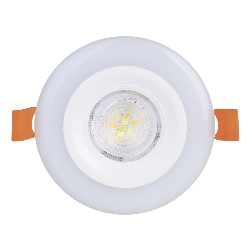 Eglo - ΣΕΤ 3xLED RGBW Χωνευτό φωτιστικό οροφής μπάνιου dimmimg 3xLED/3,8W/230V 2700-6500K IP44 + τηλεχειριστήριο