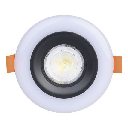 Eglo - ΣΕΤ 3x LED RGBW Χωνευτό φωτιστικό οροφής μπάνιου dimmimg 3xLED/3,8W/230V 2700-6500K IP44 + τηλεχειριστήριο