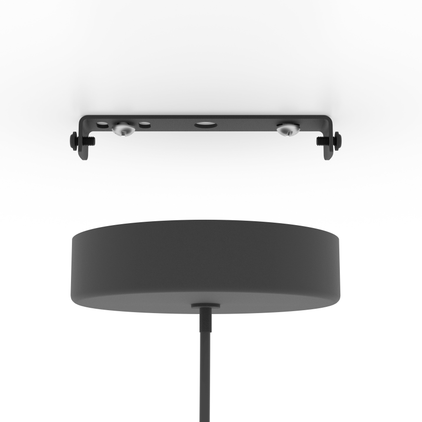 Eglo - LED RGBW Κρεμαστό φωτιστικό οροφής ντιμαριζόμενο LED/3,7W/230V 2700-6500K μαύρο