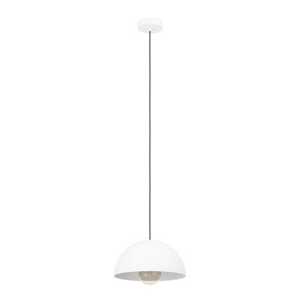Eglo - Κρεμαστό φωτιστικό οροφής 1xE27/40W/230V διάμετρος 30 cm λευκό