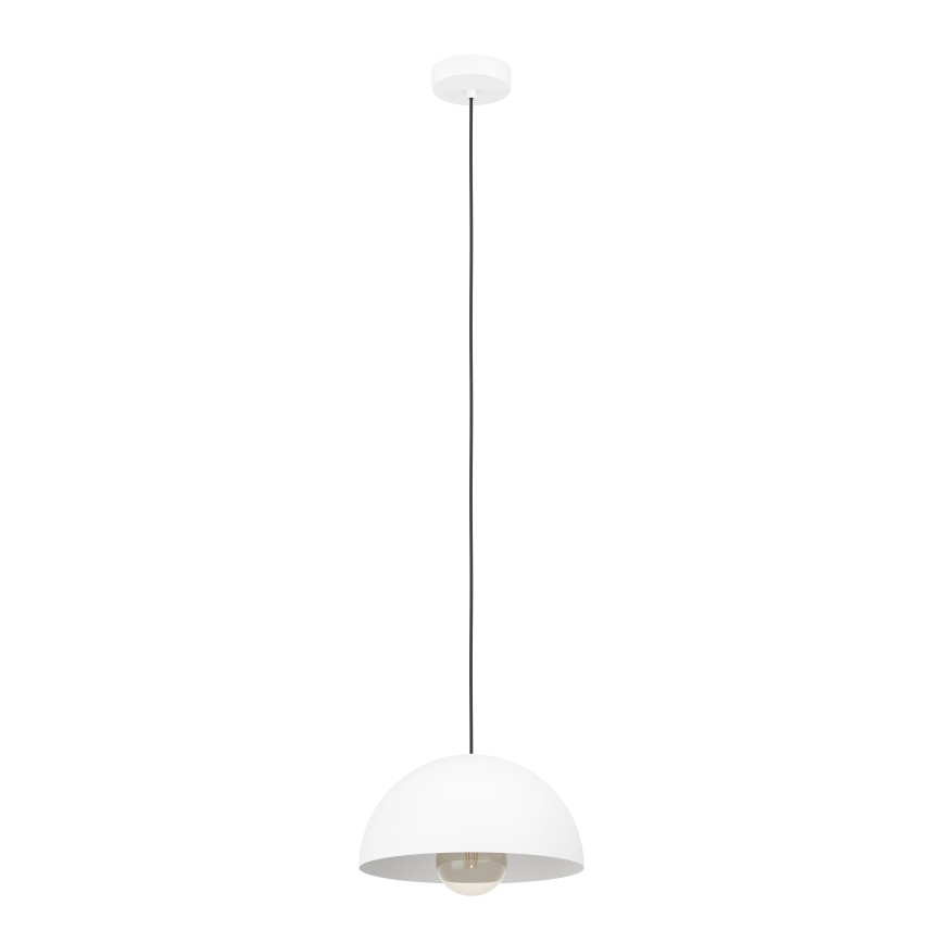 Eglo - Κρεμαστό φωτιστικό οροφής 1xE27/40W/230V διάμετρος 30 cm λευκό
