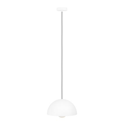 Eglo - Κρεμαστό φωτιστικό οροφής 1xE27/40W/230V διάμετρος 30 cm λευκό