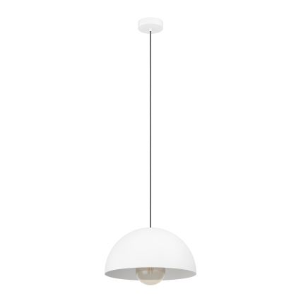 Eglo - Κρεμαστό φωτιστικό οροφής 1xE27/40W/230V διάμετρος 38 cm λευκό