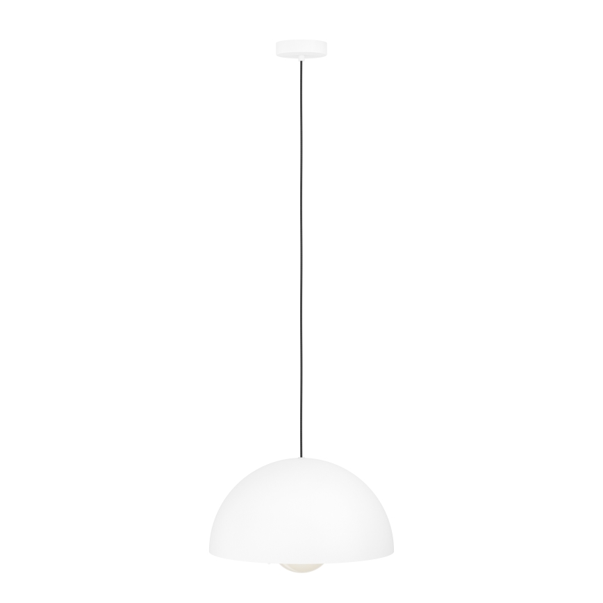 Eglo - Κρεμαστό φωτιστικό οροφής 1xE27/40W/230V διάμετρος 38 cm λευκό