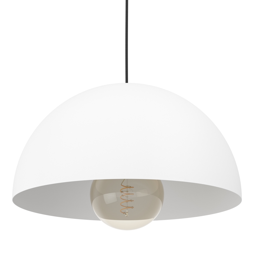 Eglo - Κρεμαστό φωτιστικό οροφής 1xE27/40W/230V διάμετρος 38 cm λευκό