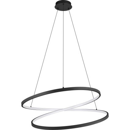 Eglo -  Κρεμαστό φωτιστικό οροφής LED LED/42W/230V 3000K μαύρο