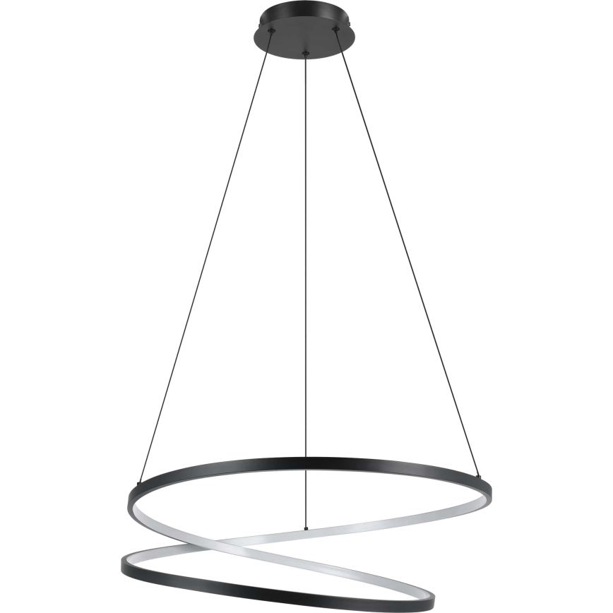 Eglo -  Κρεμαστό φωτιστικό οροφής LED LED/42W/230V 3000K μαύρο