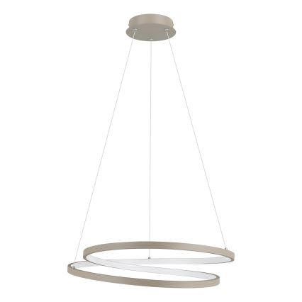 Eglo -  Κρεμαστό φωτιστικό οροφής LED LED/36W/230V 3000K μπεζ